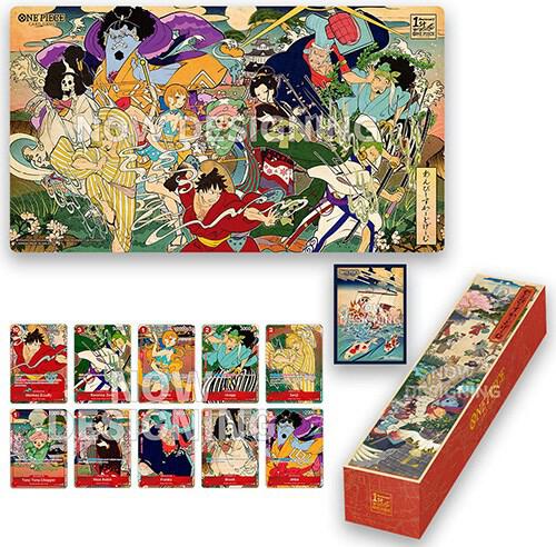 One Piece Card Game: English Version 1st Anniversary Set (Sealed Promotional Bundle)  One Piece Collection Sets Card