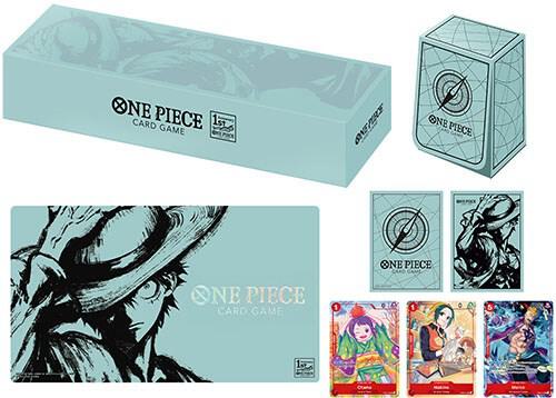 One Piece Card Game: Japanese 1st Anniversary Set (Sealed Promotional Bundle)  One Piece Collection Sets Card
