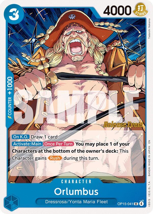 Orlumbus OP15-041 Adventure on Kami's Island Release Event Cards Card