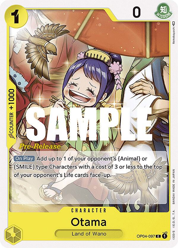 Otama OP04-097 Kingdoms of Intrigue Pre-Release Cards Card