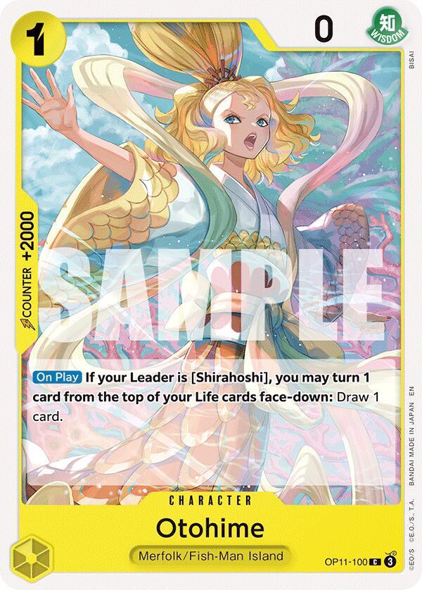 Otohime OP11-100 A Fist of Divine Speed Card
