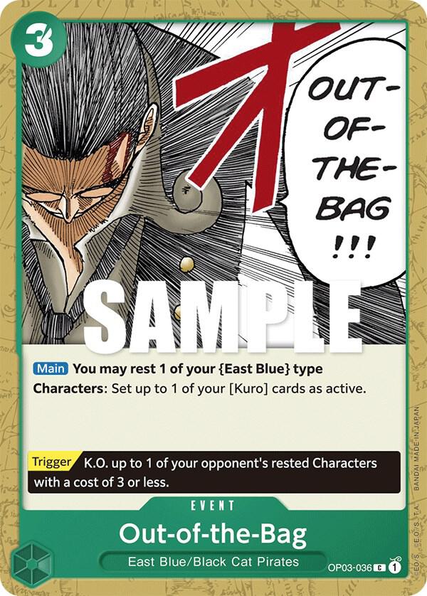 Out-of-the-Bag OP03-036 Pillars of Strength Card