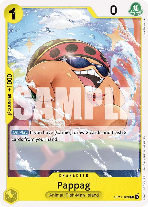 Pappag OP11-109 A Fist of Divine Speed Card