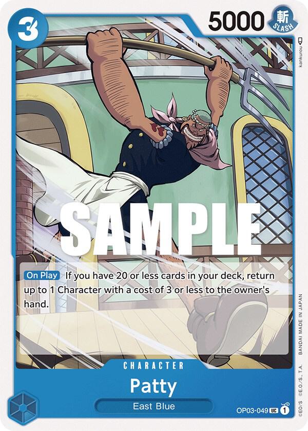 Patty OP03-049 Pillars of Strength Card