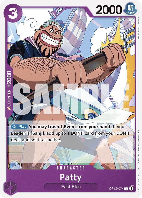 Patty OP12-074 Legacy of the Master Card