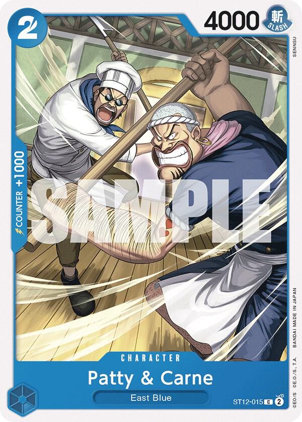 Patty & Carne ST12-015 Starter Deck 12: Zoro and Sanji Card