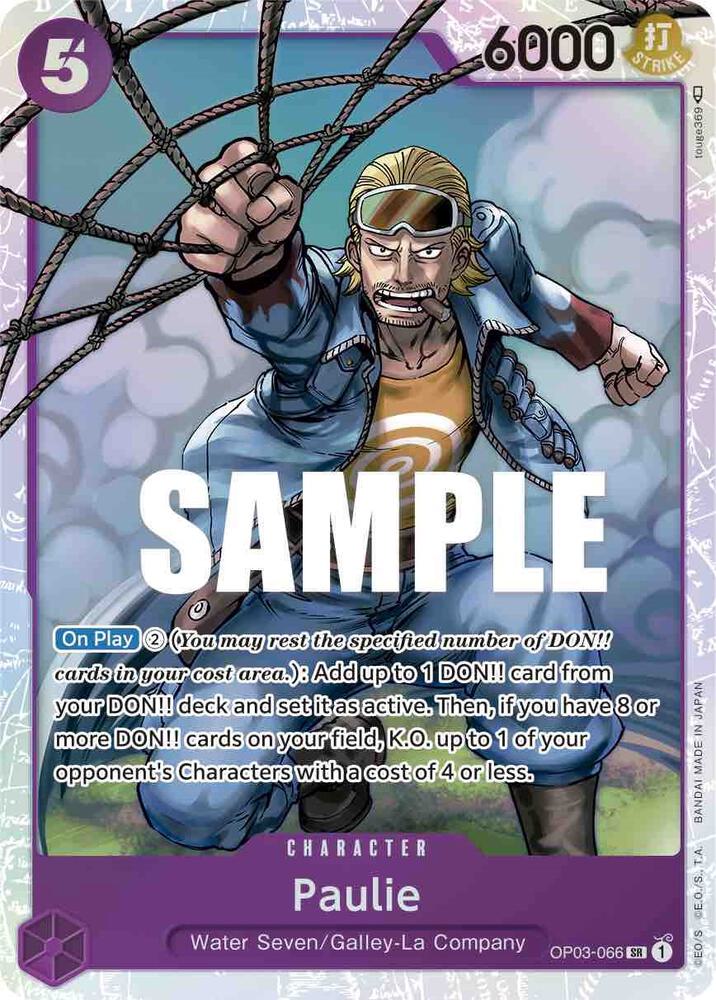 Paulie OP03-066 Pillars of Strength Card