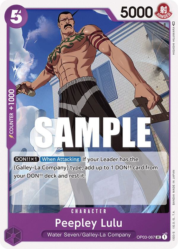 Peepley Lulu OP03-067 Pillars of Strength Card