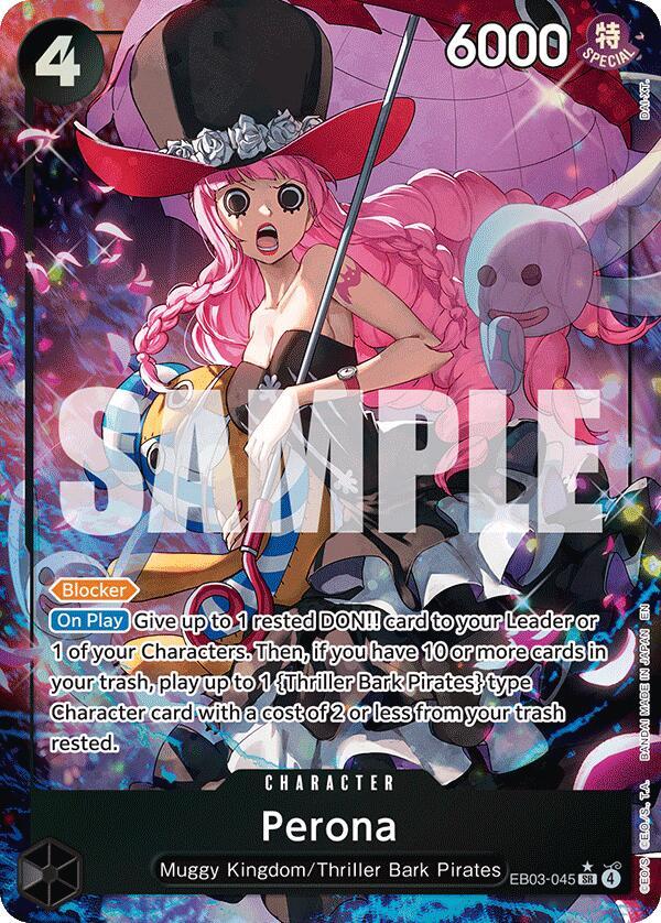 Perona (045) (Alternate Art) EB03-045 Extra Booster: One Piece Heroines Edition Card