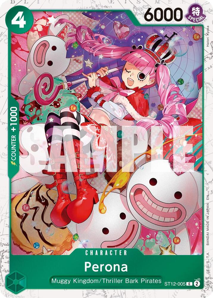 Perona (Pirate Foil) ST12-005 Premium Booster -The Best- Vol. 2 Card