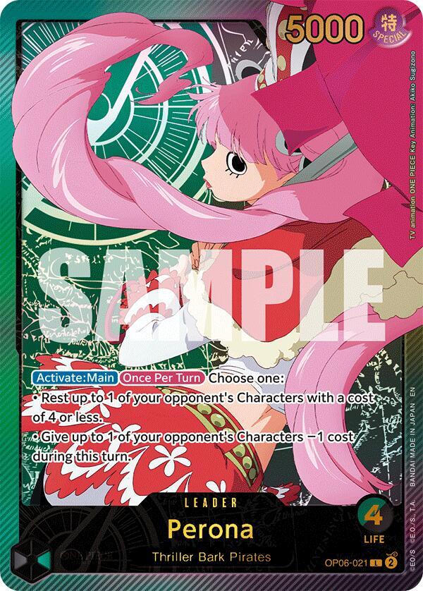 Perona (SP) OP06-021 Extra Booster: Anime 25th Collection Card