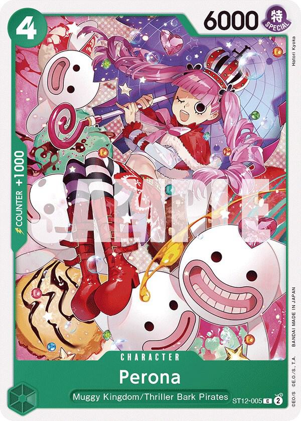 Perona ST12-005 Starter Deck 12: Zoro and Sanji Card