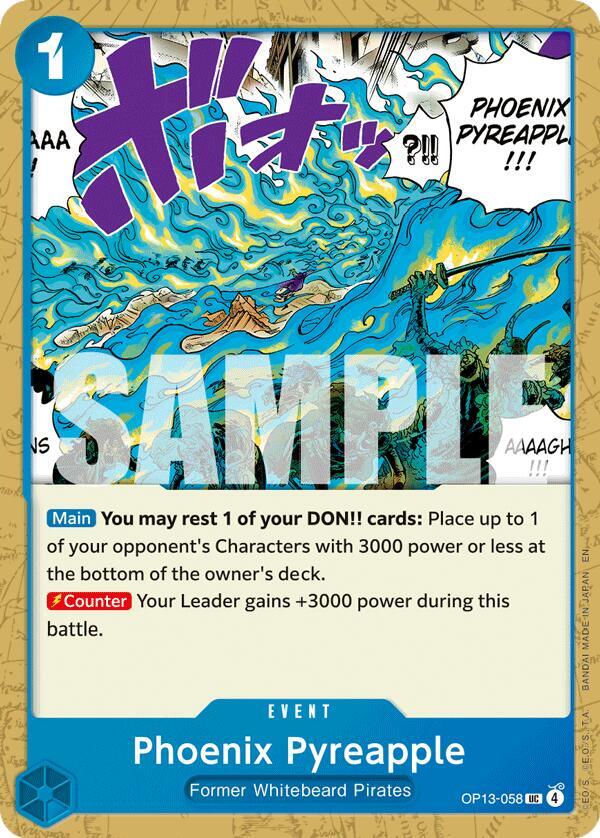 Phoenix Pyreapple OP13-058 Carrying On His Will Card
