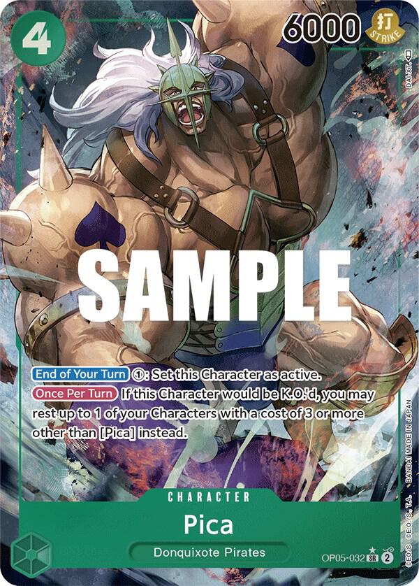 Pica (Alternate Art) OP05-032 Awakening of the New Era Card