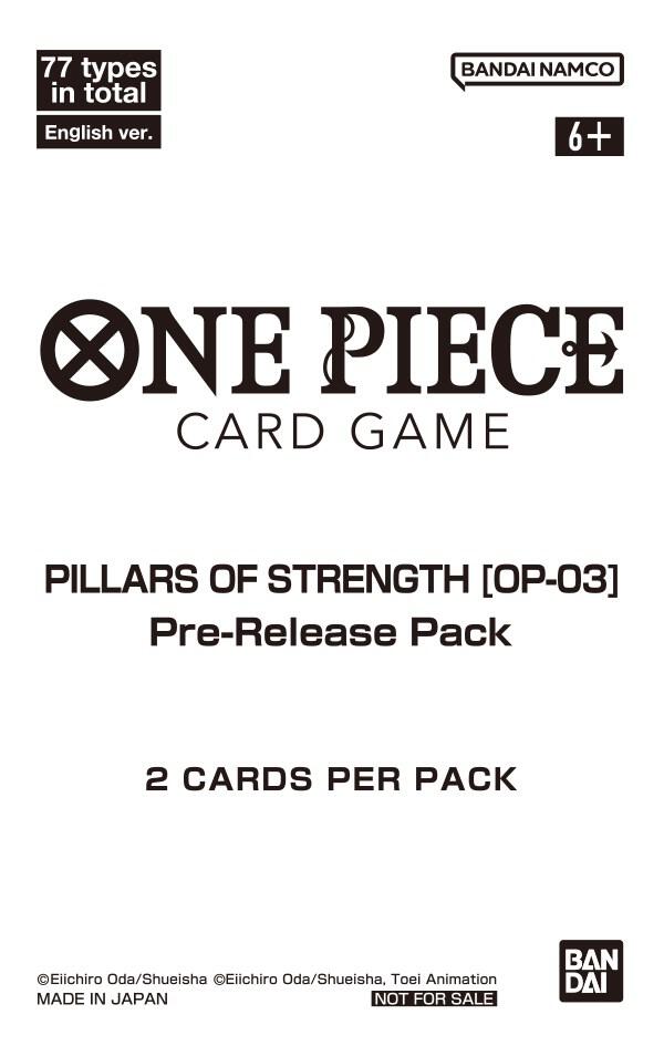 Pillars of Strength - Pre-Release Pack Pillars of Strength Pre-Release Cards Card