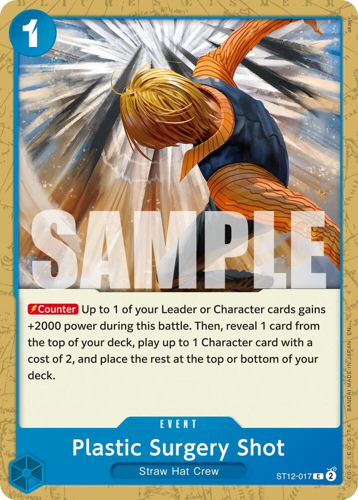 Plastic Surgery Shot - ST12-017 (Reprint) ST12-017 Premium Booster -The Best- Vol. 2 Card