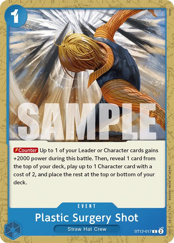 Plastic Surgery Shot ST12-017 Starter Deck 12: Zoro and Sanji Card