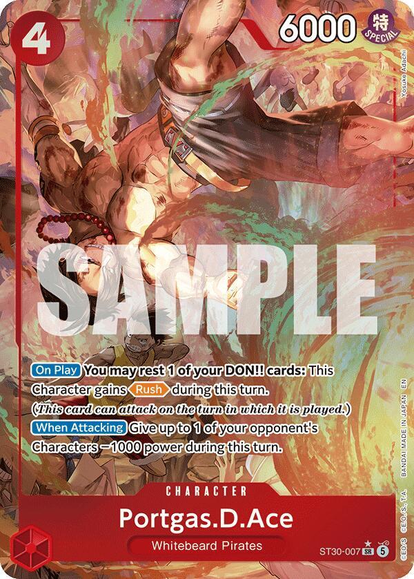 Portgas.D.Ace (007) (Parallel) ST30-007 Starter Deck EX: Luffy & Ace Card