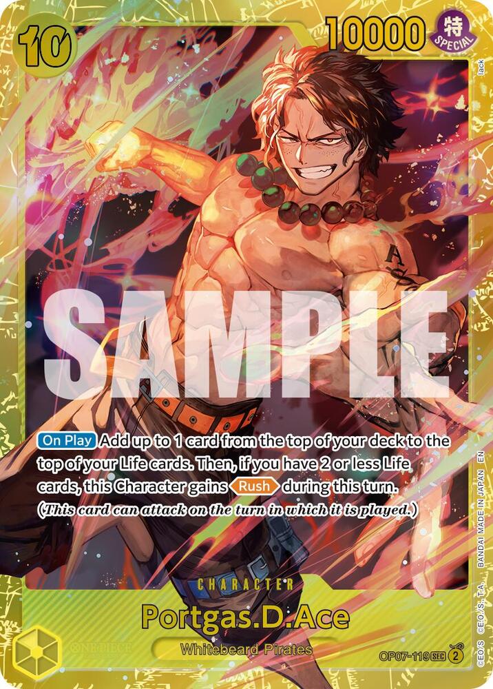 Portgas.D.Ace - OP07-119 (Reprint) OP07-119 Premium Booster -The Best- Vol. 2 Card