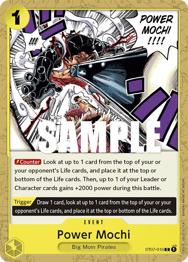 Power Mochi ST07-016 Starter Deck 7: Big Mom Pirates Card