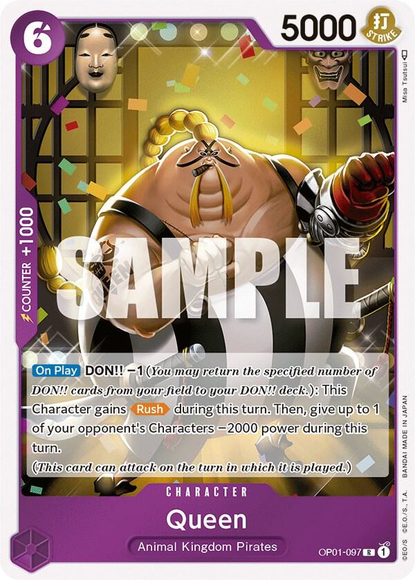 Queen OP01-097 Romance Dawn Card