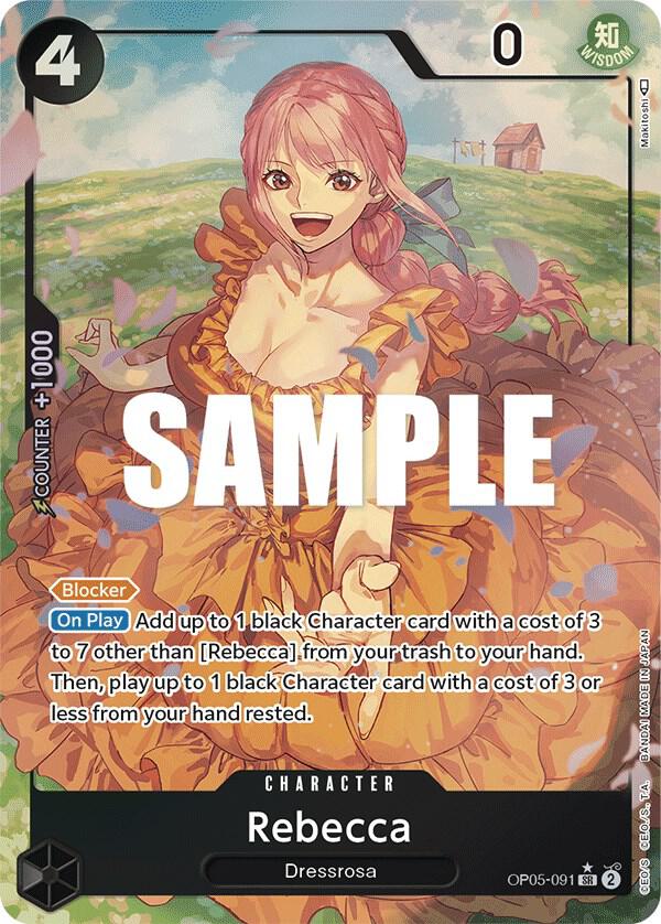Rebecca (Alternate Art) OP05-091 Awakening of the New Era Card