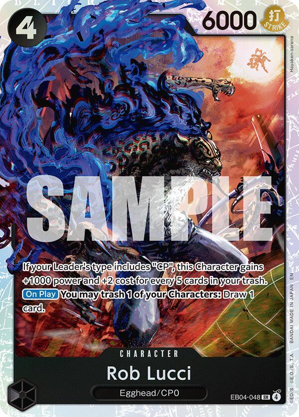 Rob Lucci EB04-048 Adventure on Kami's Island Card