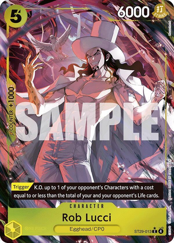 Rob Lucci (Full Art) ST29-013 Starter Deck 29: Egghead Card