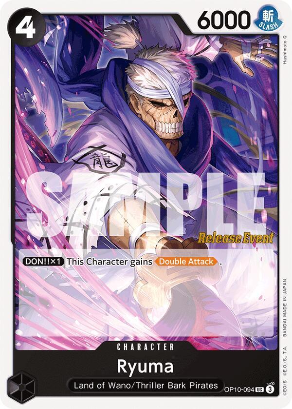 Ryuma OP10-094 Royal Blood Release Event Cards Card