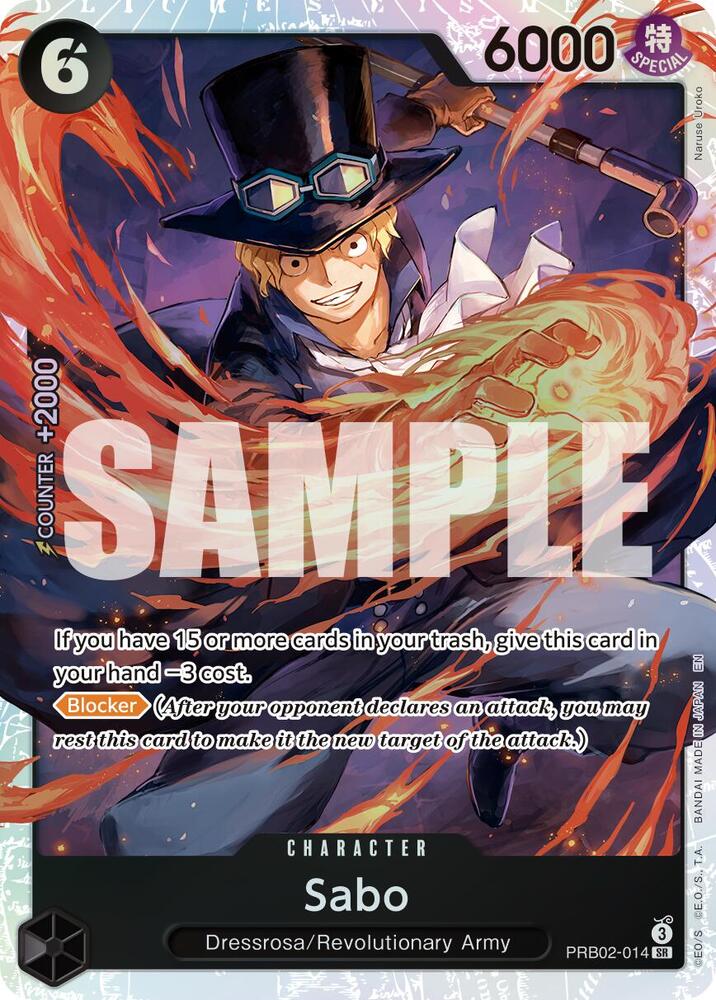 Sabo PRB02-014 Premium Booster -The Best- Vol. 2 Card