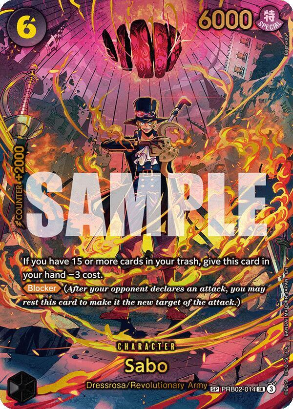 Sabo (PRB02-014) (SP) PRB02-014 Adventure on Kami's Island Card
