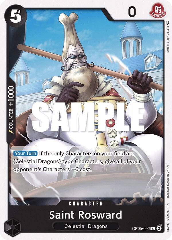 Saint Rosward OP05-092 Awakening of the New Era Card