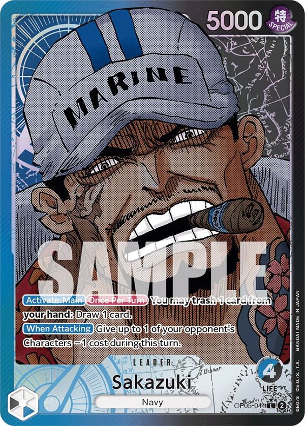 Sakazuki (Alternate Art) OP05-041 Awakening of the New Era Card