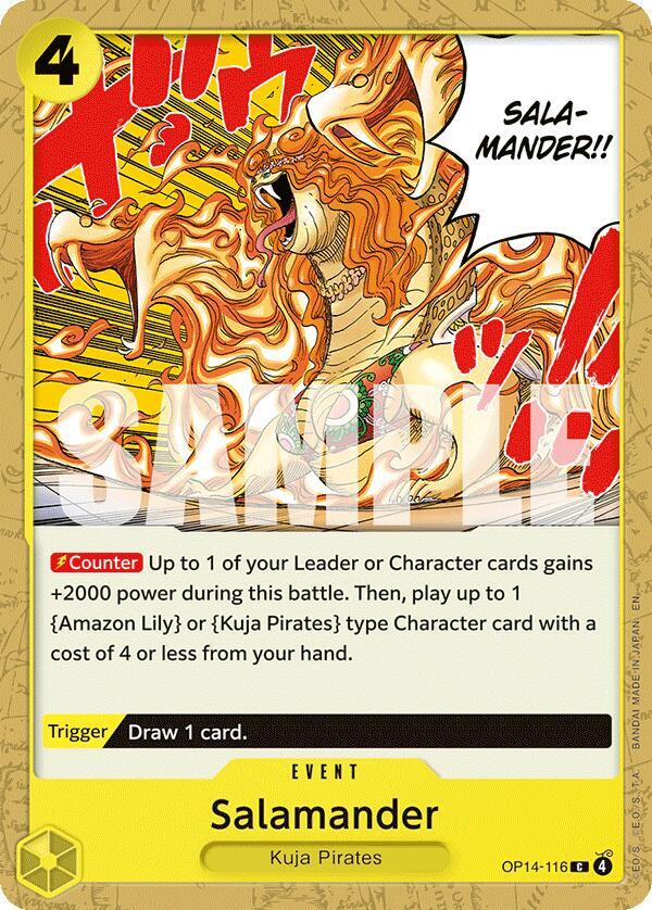 Salamander OP14-116 The Azure Sea's Seven Card