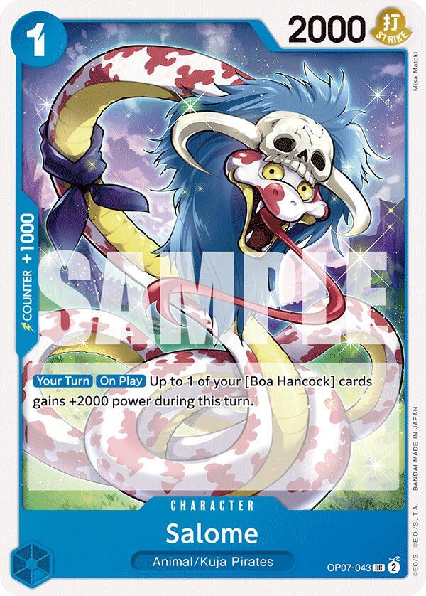 Salome OP07-043 500 Years in the Future Card