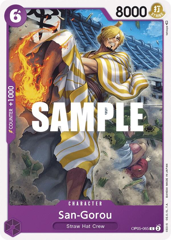 San-Gorou OP05-065 Awakening of the New Era Card