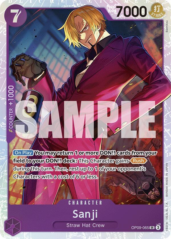 Sanji (065) OP09-065 Emperors in the New World Card