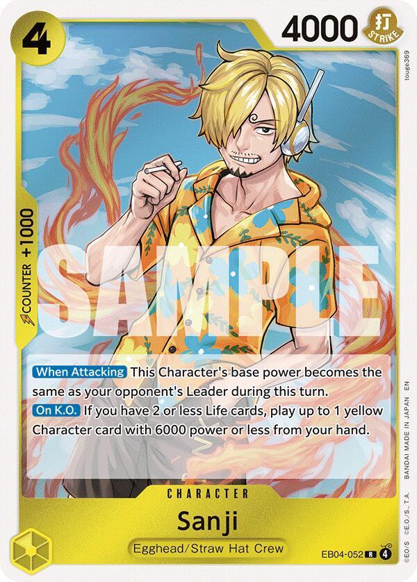 Sanji (EB04-052) EB04-052 Adventure on Kami's Island Card