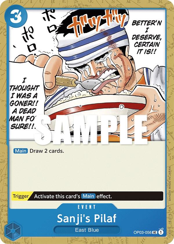 Sanji's Pilaf OP03-056 Pillars of Strength Card