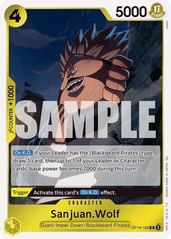 Sanjuan.Wolf OP16-106 The Time of Battle Card