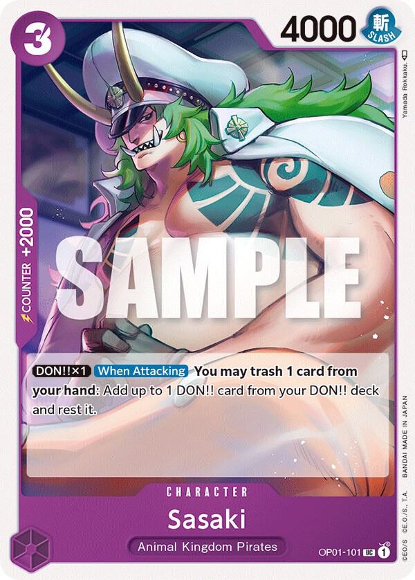 Sasaki OP01-101 Romance Dawn Card