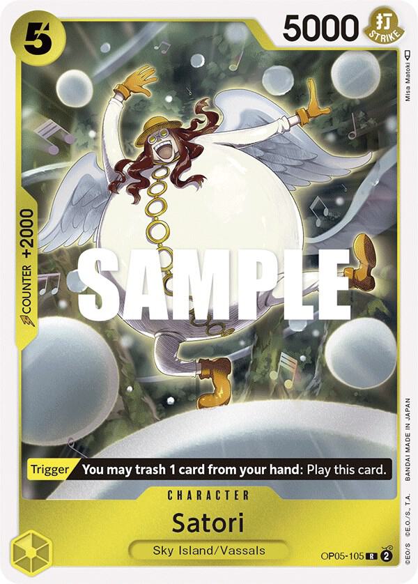 Satori OP05-105 Awakening of the New Era Card
