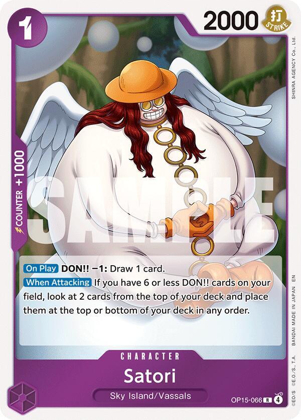 Satori OP15-066 Adventure on Kami's Island Card