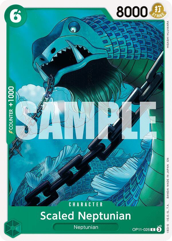Scaled Neptunian OP11-026 A Fist of Divine Speed Card