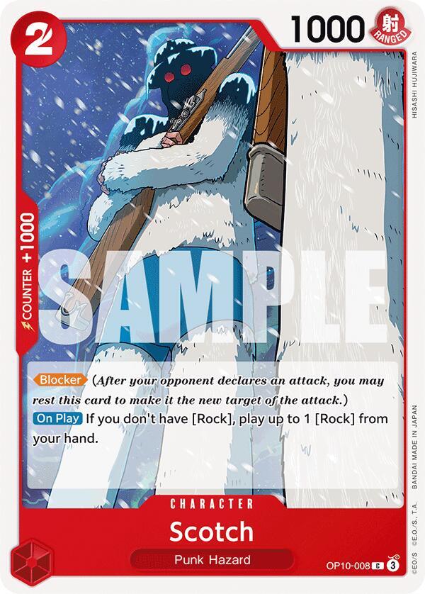 Scotch OP10-008 Royal Blood Card