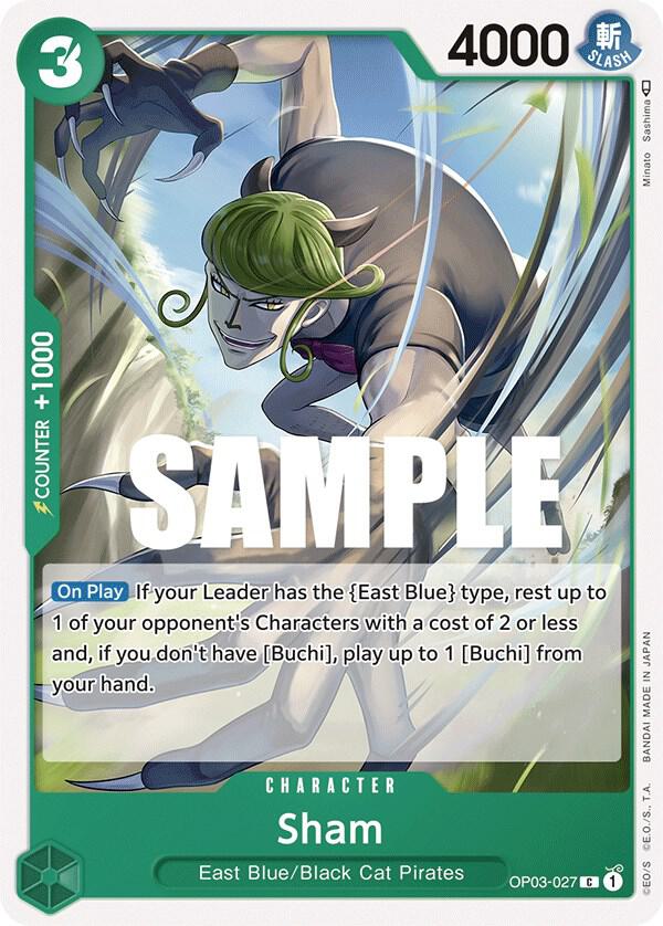 Sham OP03-027 Pillars of Strength Card
