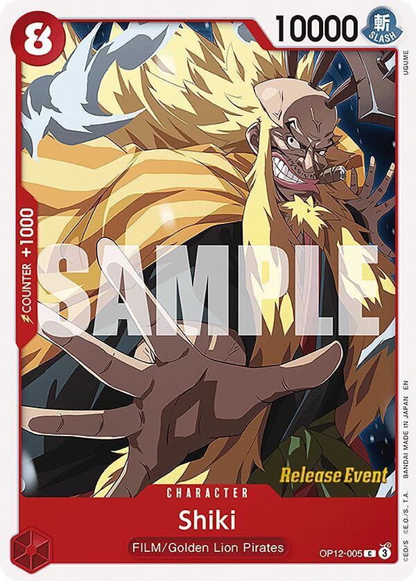 Shiki OP12-005 Legacy of the Master Release Event Cards Card