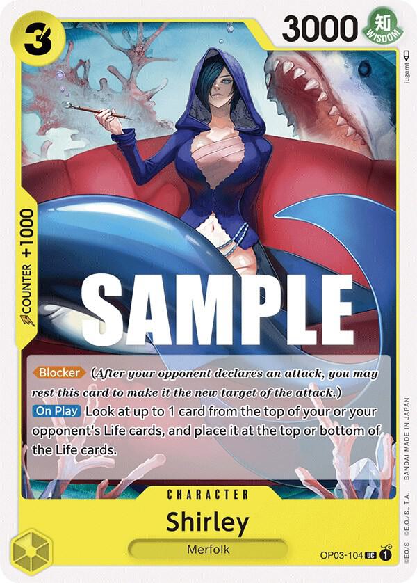 Shirley OP03-104 Pillars of Strength Card