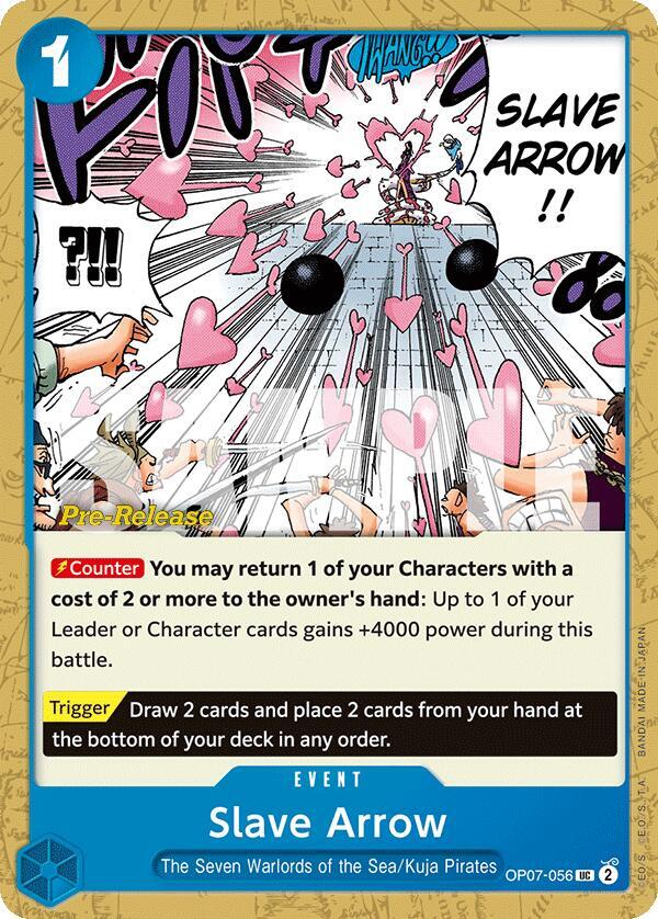 Slave Arrow OP07-056 500 Years in the Future Pre-Release Cards Card
