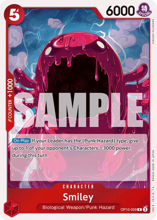 Smiley OP10-009 Royal Blood Card